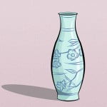 Как нарисовать красивую вазу карандашом поэтапно