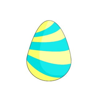 как красиво нарисовать пасхальные яйца