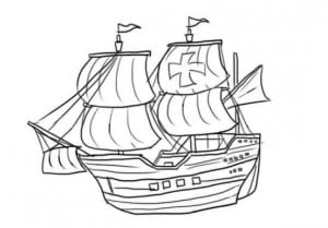 как правильно нарисовать корабль