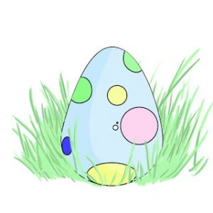 как нарисовать пасхальное яйцо