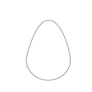как нарисовать пасхальное яйцо поэтапно карандашом